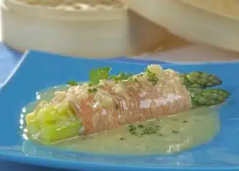 antipasto asparagi e salmone