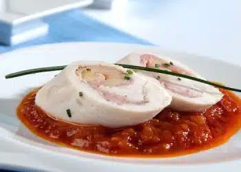 involtini di pollo cotti a vapore