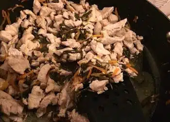 straccetti tacchino rucola carote