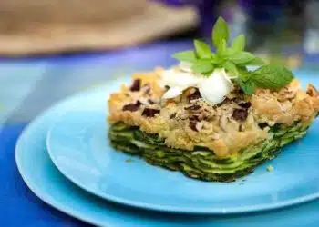 crumble zucchine formaggio veloce