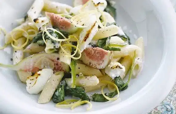 pasta ai fichi e ricotta al forno
