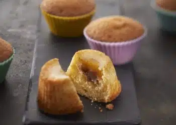 Muffin con crema di castagne