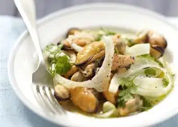 cozze finocchi insalata