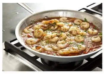 gamberi piccanti in padella