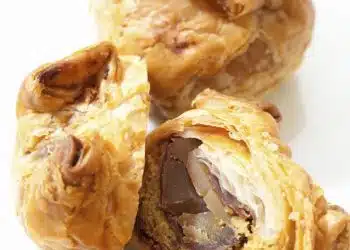 Fagottini-sfoglia e castagne-lesse