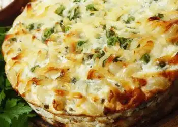 Pasta piselli al forno con ricotta e senza besciamella