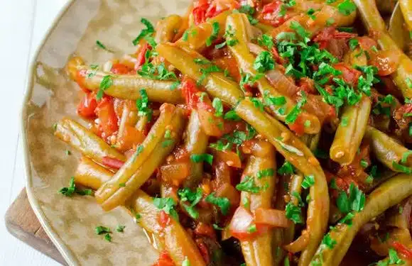 cucina-libanese-ricette-fagiolini-e-pomodoro