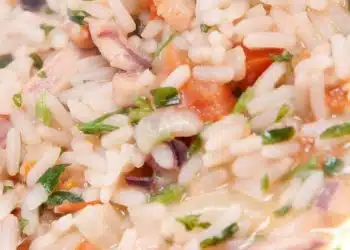 risotto estivo caldo ricetta