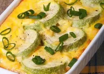 zucchine al forno uova e formaggio
