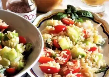 insalata di riso estiva light