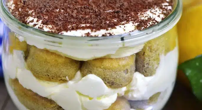 tiramisù estivo facile al limone