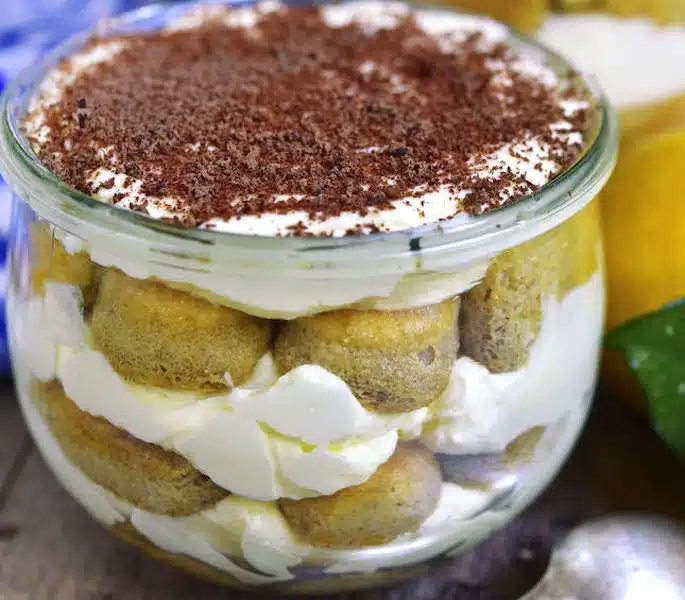 tiramisù estivo facile al limone
