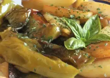 Friggitelli e patate ricetta