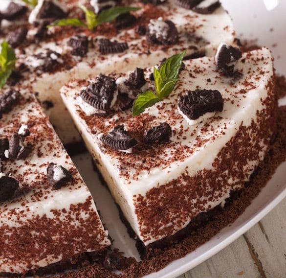Cheesecake Senza Cottura Con Gli Oreo E Menta Ricette In 30 Minuti