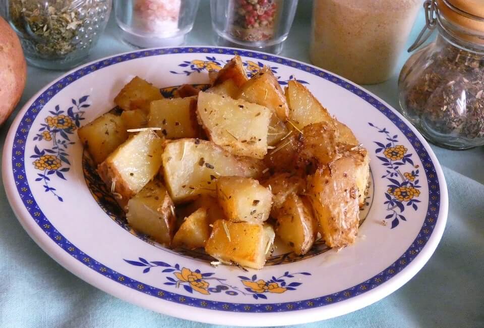 patate rosse al forno ricetta