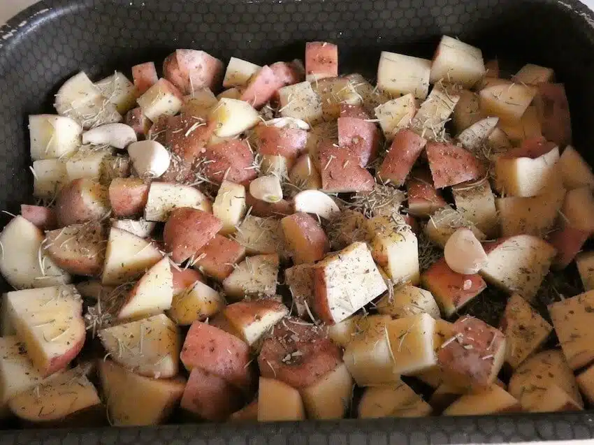 patate rosse al forno step 2