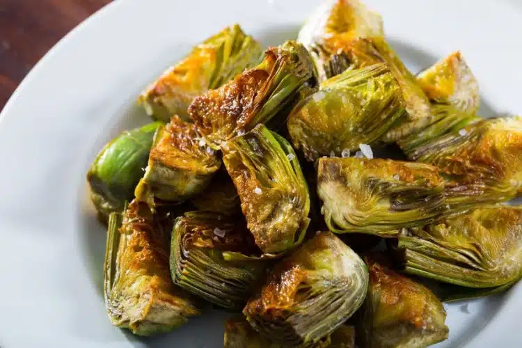 Cuori di carciofi arrosto