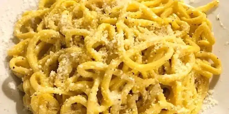 pasta cacio e pepe ricetta
