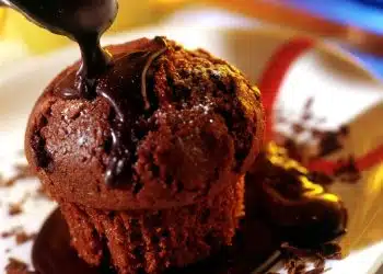 muffin al doppio cioccolato