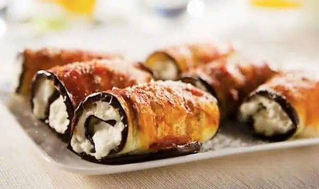 involtini di melanzane e ricotta