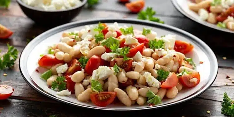 insalata di fagioli cannellini in scatola