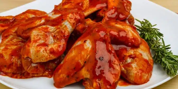 ali di pollo al sugo