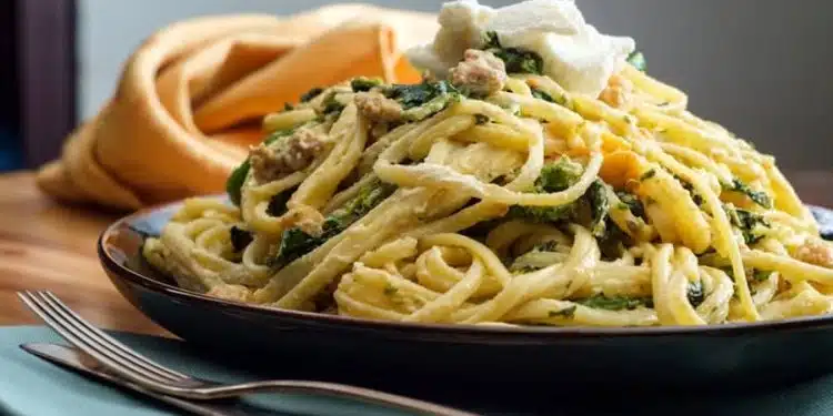 pasta ricotta salsiccia e broccoli surgelati