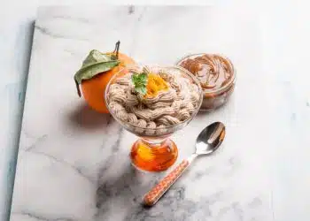 mousse crema marroni panna arancio cioccolata
