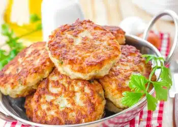 hamburger di pollo e maiale