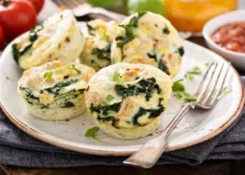 muffin di frittata light pollo verdure