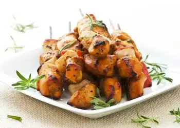 spiedini di tacchino e rosmarino