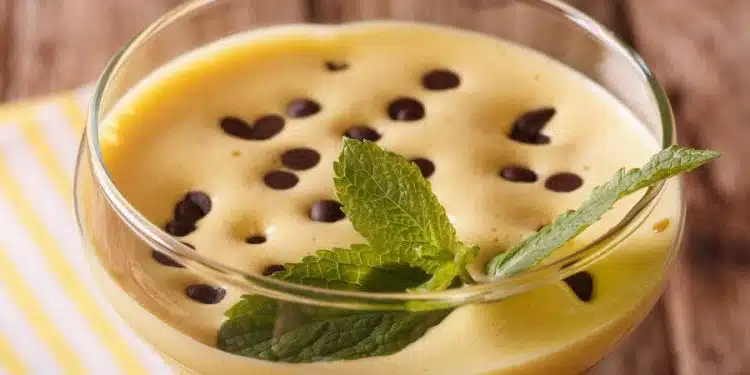 zabaione freddo menta cioccolato