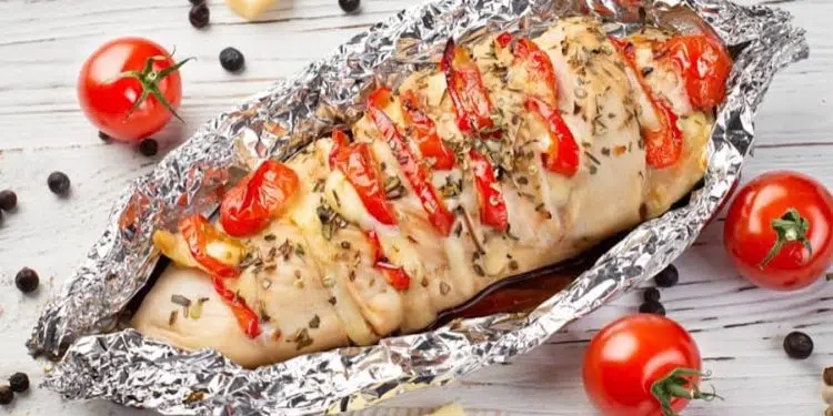 petto di pollo ripieno formaggio e pomodorini