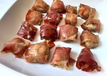 funghi champignon e speck