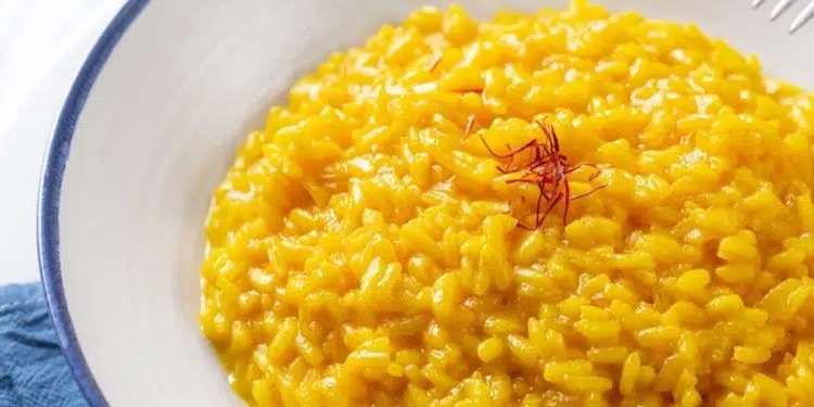 risotto alla milanese senza midollo