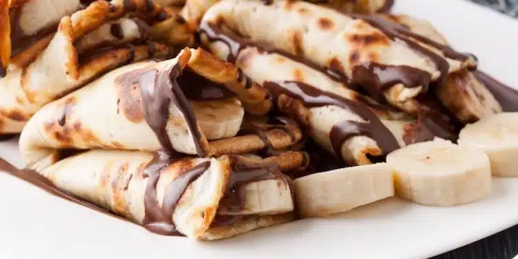 crepes nutella e banane