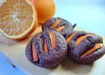 muffin cioccolato e arancia