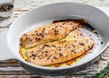 salmone al forno burro e limone