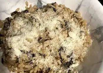 risotto al radicchio semplice