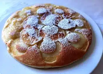 torta di mele in padella
