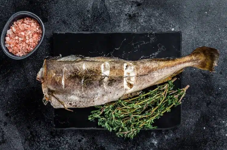 merluzzo al forno grigliato
