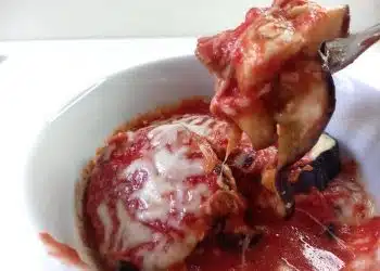 parmigiana di melanzane al microonde