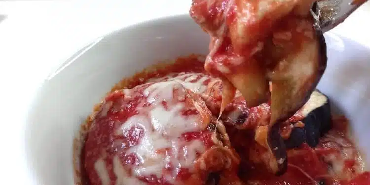 parmigiana di melanzane al microonde