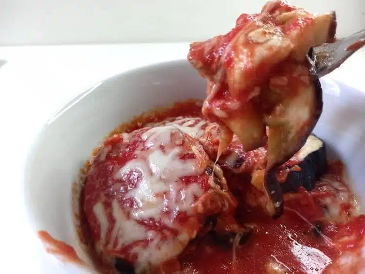 parmigiana di melanzane al microonde