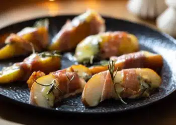 pere gorgonzola e prosciutto