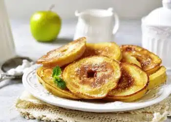 frittelle di mele senza uova