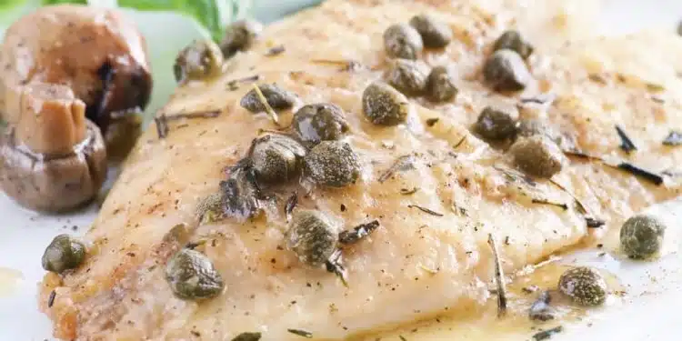 scaloppine di pollo funghi capperi