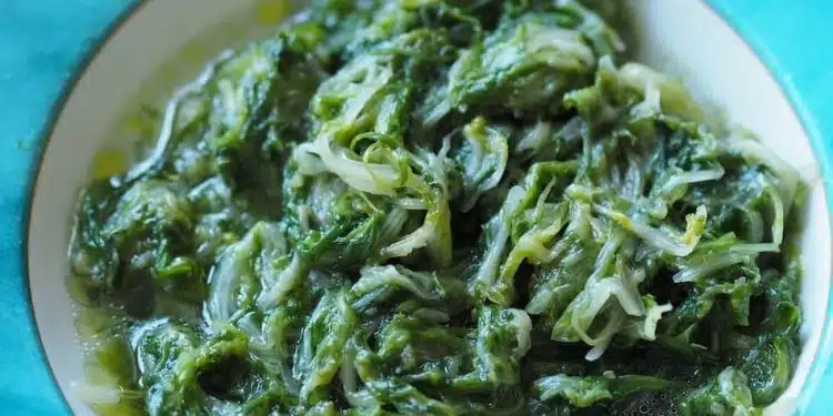 spinaci surgelati in padella