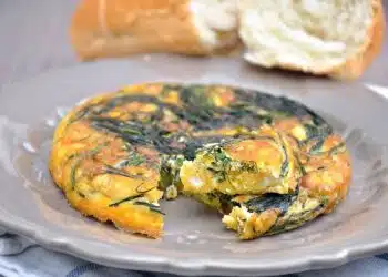frittata con agretti