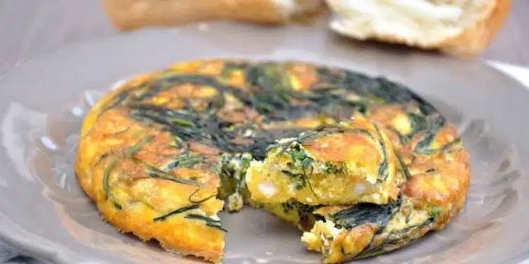 frittata con agretti